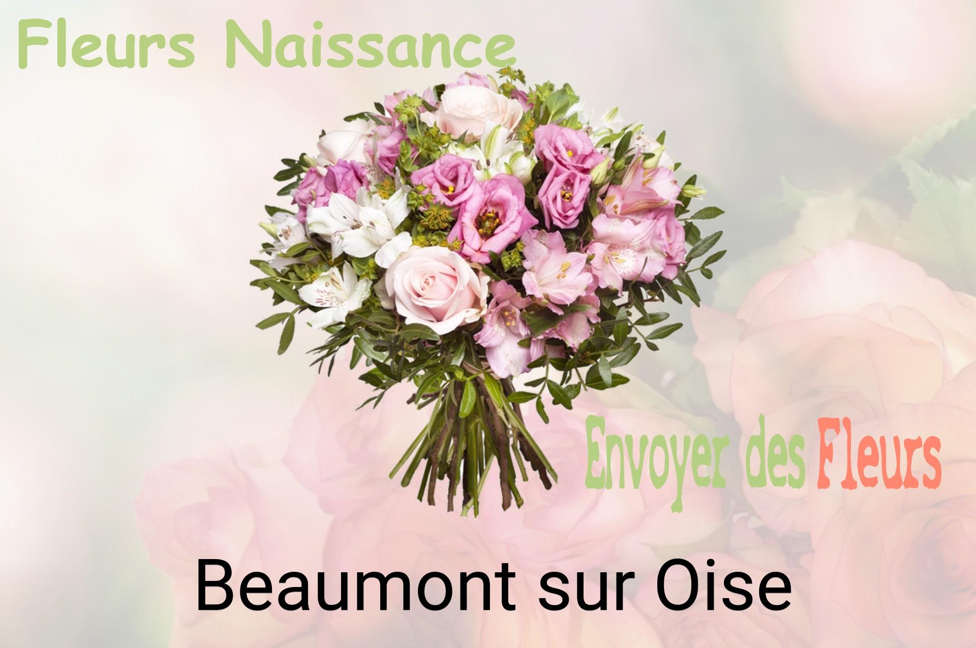 Bouquet de fleurs de naissance livré à Beaumont-sur-Oise