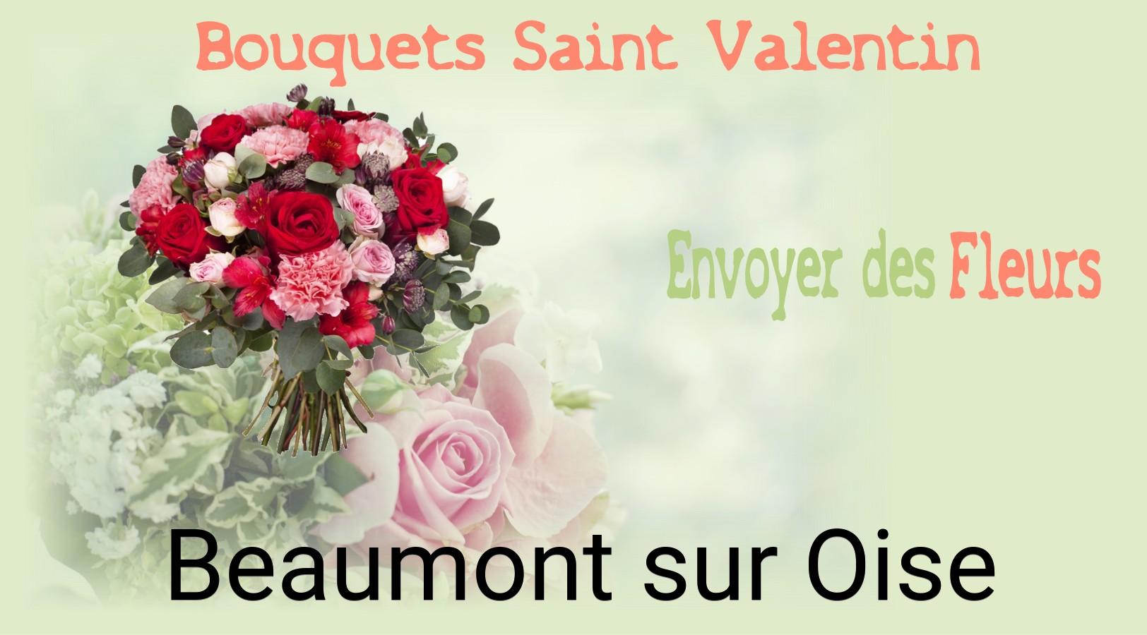 Roses de Saint-Valentin livrées à Beaumont-sur-Oise